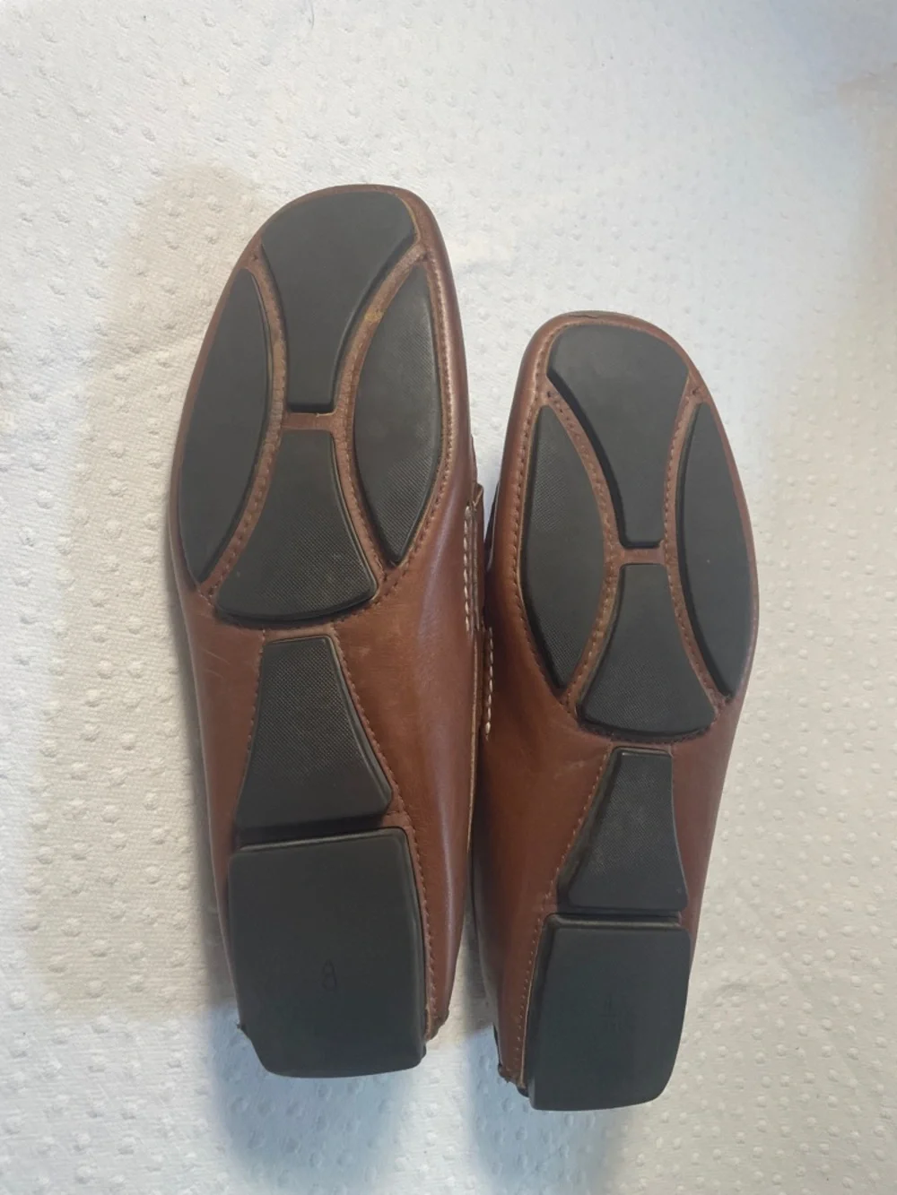 Allen Edmonds Tan Leather Penny Loafers  driving shoe men’s 11D - Picture 5 of 5